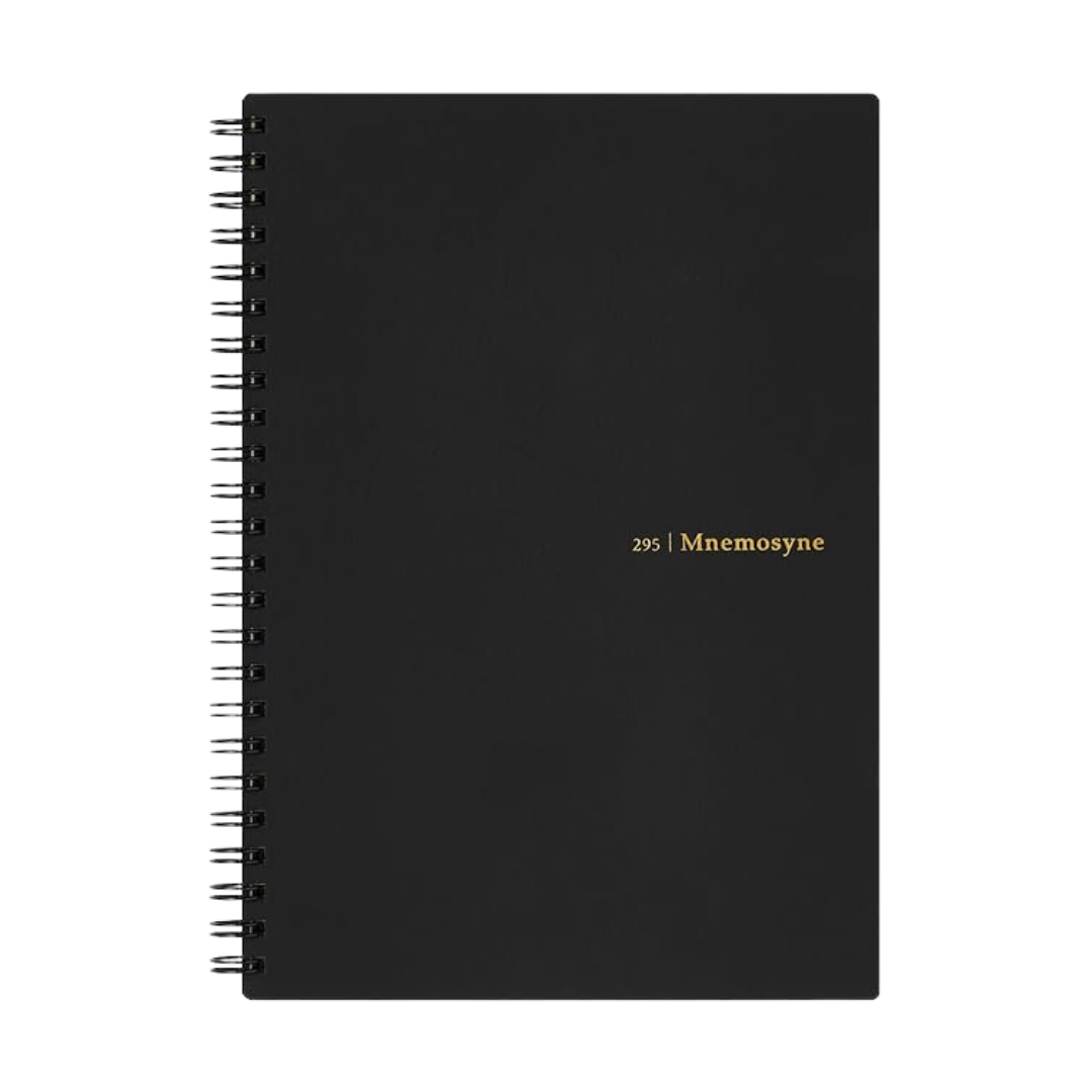 Maruman Mnemosyne A5 Softcover Notebook in Black — Maruman notes/memos — premium stationery and lifestyle, at Cityluxe Singapore