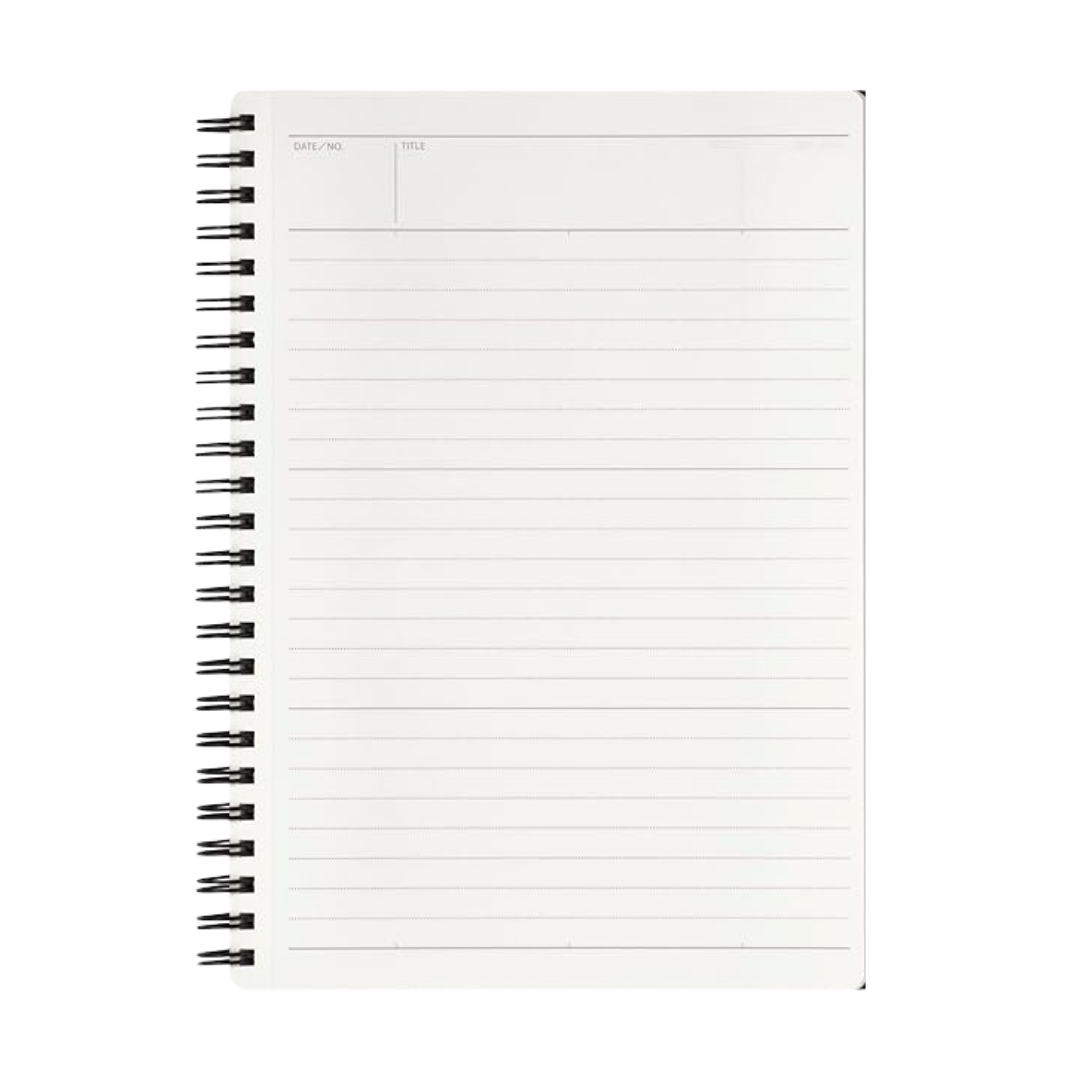 Maruman Mnemosyne A5 Softcover Notebook in Black — Maruman notes/memos — premium stationery and lifestyle, at Cityluxe Singapore