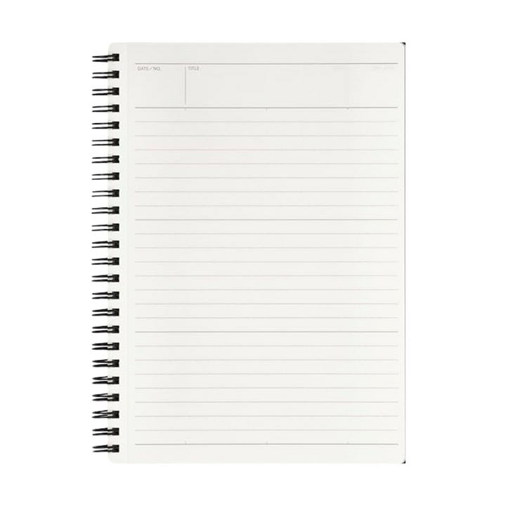 Maruman Mnemosyne A5 Softcover Notebook in Black — Maruman notes/memos — premium stationery and lifestyle, at Cityluxe Singapore