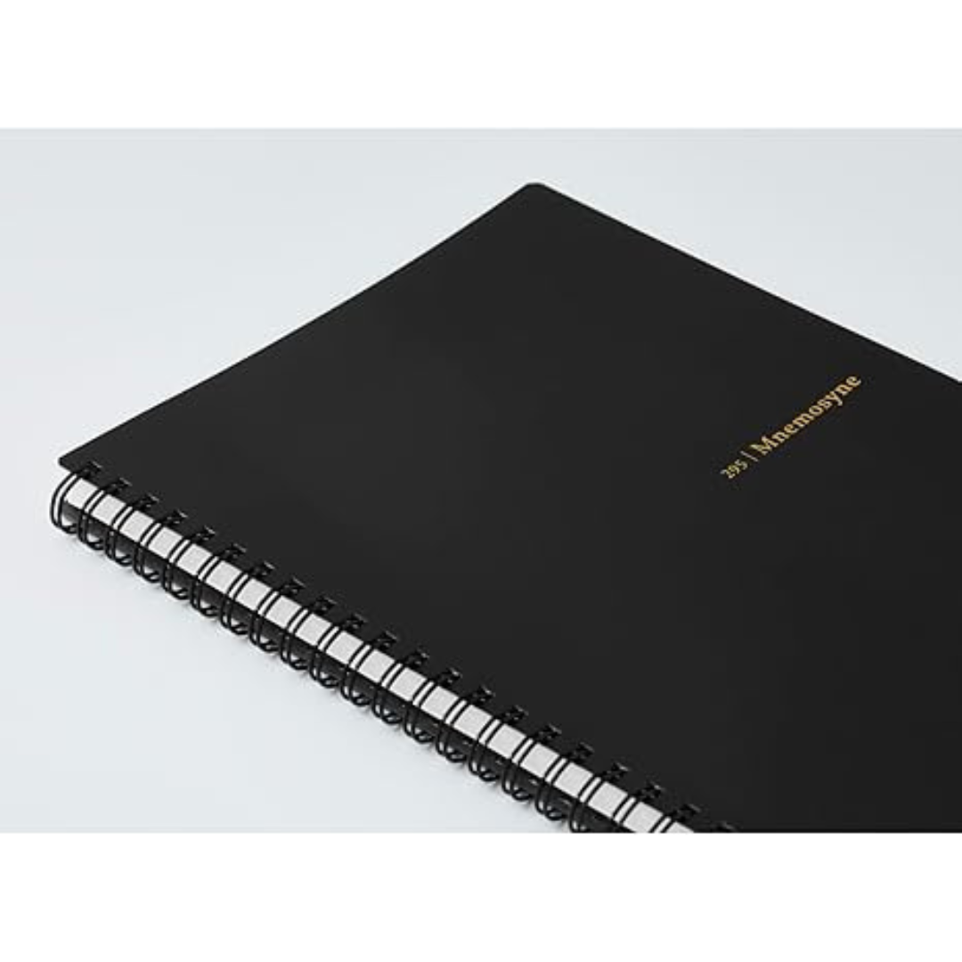 Maruman Mnemosyne A5 Softcover Notebook in Black — Maruman notes/memos — premium stationery and lifestyle, at Cityluxe Singapore