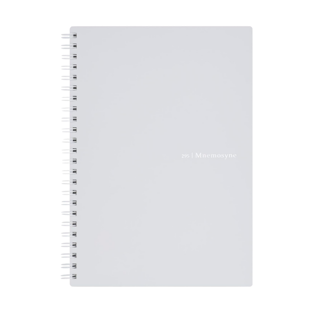Maruman Mnemosyne A5 Softcover Notebook in Light Gray — Maruman notes/memos — premium stationery and lifestyle, at Cityluxe Singapore