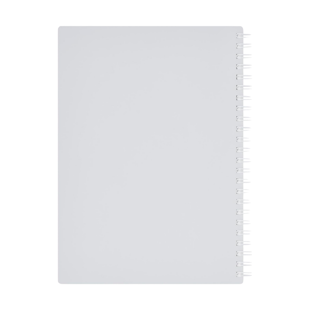 Maruman Mnemosyne A5 Softcover Notebook in Light Gray — Maruman notes/memos — premium stationery and lifestyle, at Cityluxe Singapore