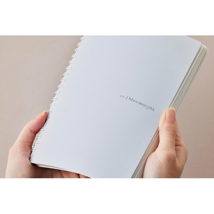 Maruman Mnemosyne A5 Softcover Notebook in Light Gray — Maruman notes/memos — premium stationery and lifestyle, at Cityluxe Singapore
