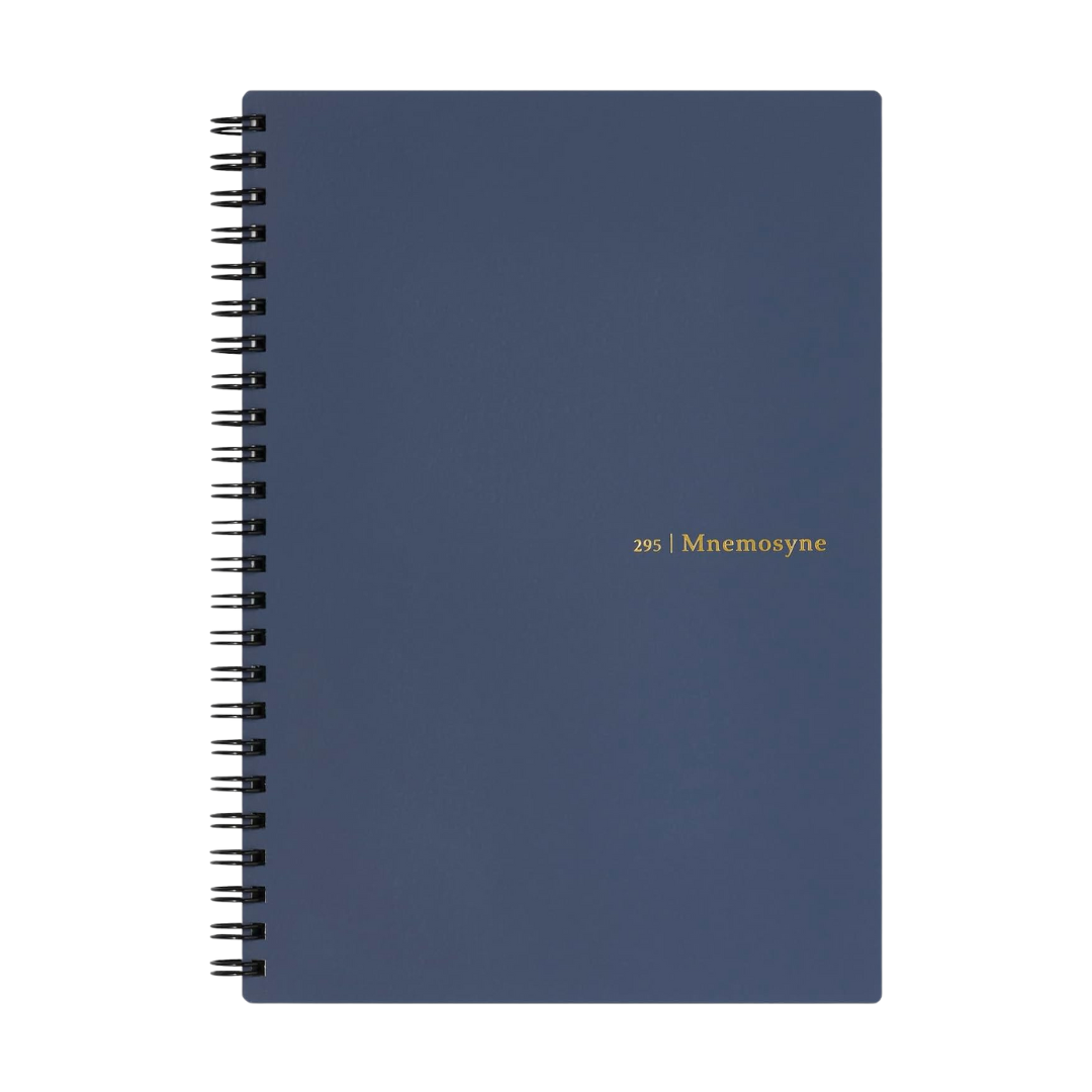 Maruman Mnemosyne A5 Softcover Notebook in Navy — Maruman notes/memos — premium stationery and lifestyle, at Cityluxe Singapore
