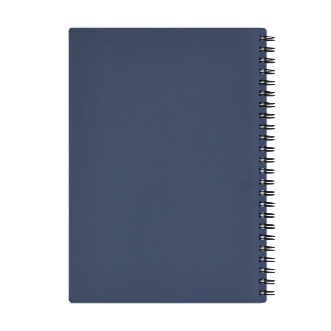 Maruman Mnemosyne A5 Softcover Notebook in Navy — Maruman notes/memos — premium stationery and lifestyle, at Cityluxe Singapore