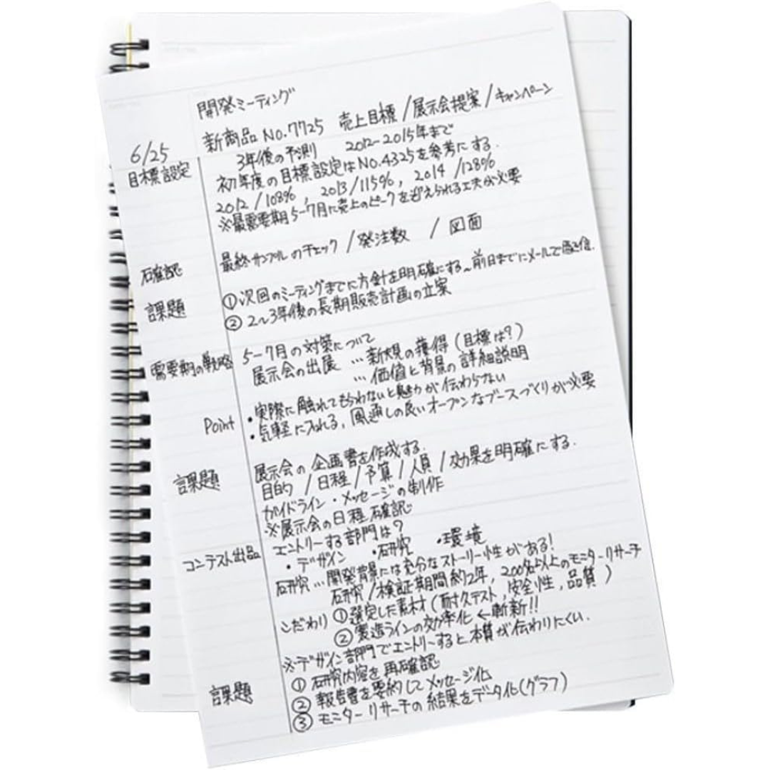 Maruman Mnemosyne A5 Softcover Notebook in White — Maruman notes/memos — premium stationery and lifestyle, at Cityluxe Singapore
