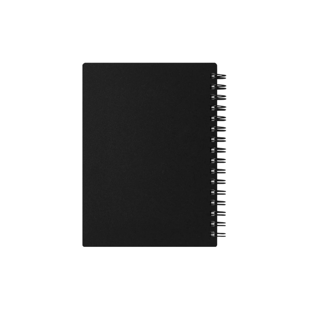Maruman Mnemosyne A6 Notebook in Lined (Black) — Maruman notes/memos — premium stationery and lifestyle, at Cityluxe Singapore