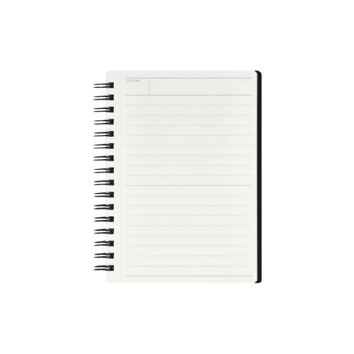 Maruman Mnemosyne A6 Notebook in Lined (Black) — Maruman notes/memos — premium stationery and lifestyle, at Cityluxe Singapore