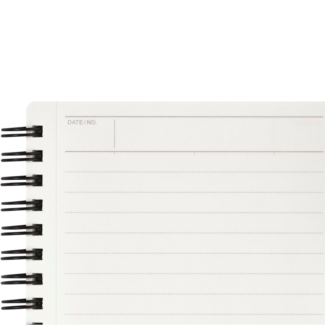 Maruman Mnemosyne A6 Notebook in Lined (Black) — Maruman notes/memos — premium stationery and lifestyle, at Cityluxe Singapore