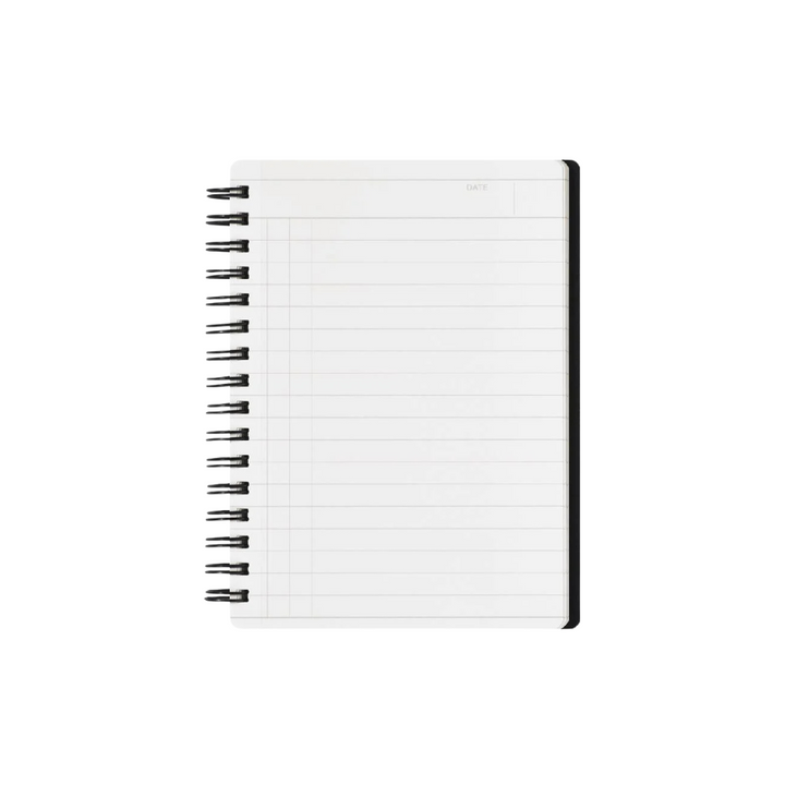 Maruman Mnemosyne A6 Notebook in Ruled (Black) — Maruman notes/memos — premium stationery and lifestyle, at Cityluxe Singapore