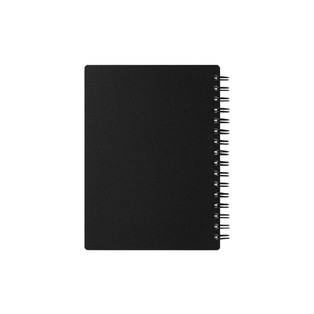 Maruman Mnemosyne A6 Notebook in Ruled (Black) — Maruman notes/memos — premium stationery and lifestyle, at Cityluxe Singapore