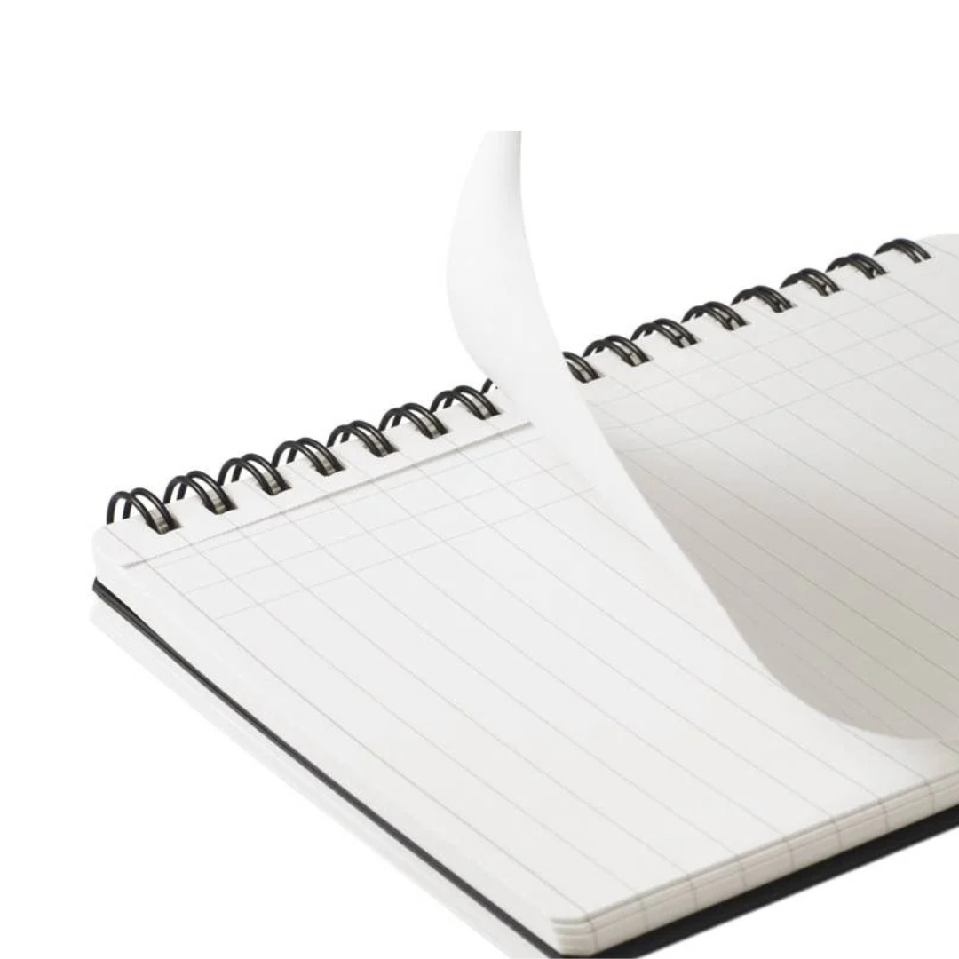 Maruman Mnemosyne A6 Notebook in Ruled (Black) — Maruman notes/memos — premium stationery and lifestyle, at Cityluxe Singapore