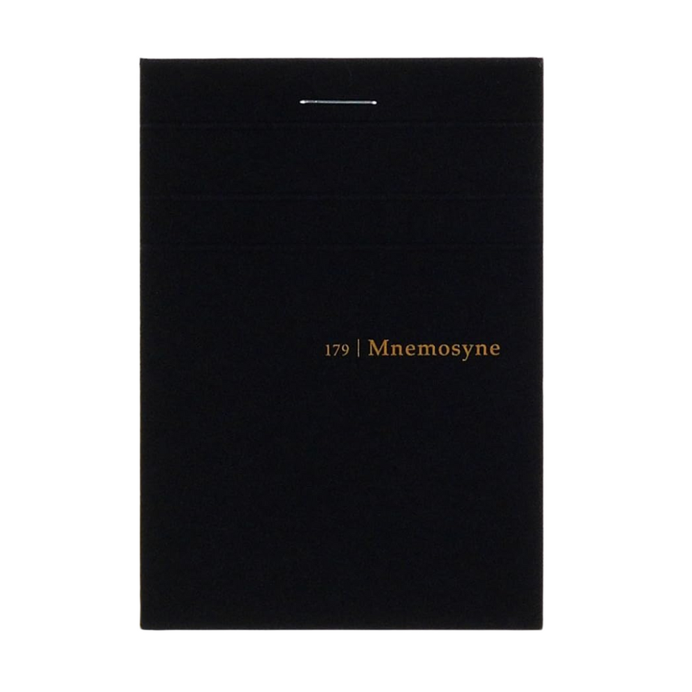 Maruman Mnemosyne A7 Memo Pad in Graph (Black) — Maruman notes/memos — premium stationery and lifestyle, at Cityluxe Singapore