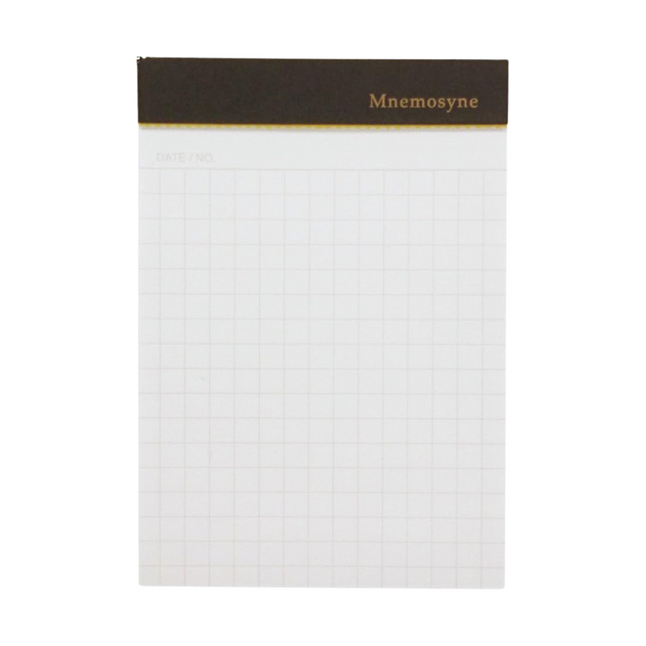 Maruman Mnemosyne A7 Memo Pad in Graph (Black) — Maruman notes/memos — premium stationery and lifestyle, at Cityluxe Singapore