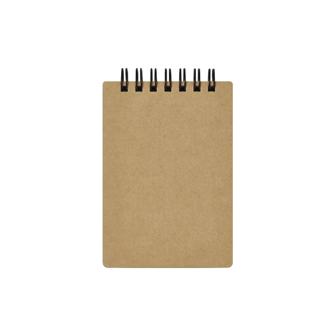 Maruman Mnemosyne A7 Twin Ring Memo Pad in Graph (Black) — Maruman notes/memos — premium stationery and lifestyle, at Cityluxe Singapore
