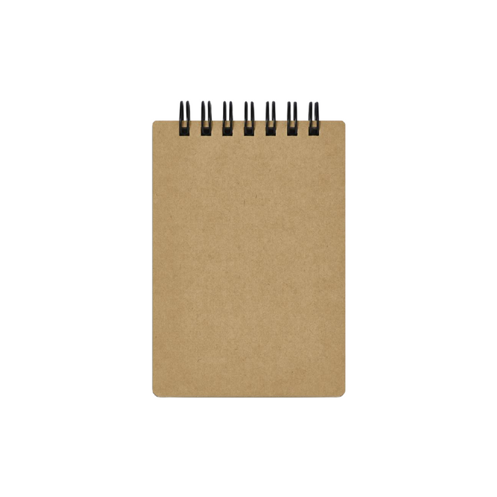 Maruman Mnemosyne A7 Twin Ring Memo Pad in Graph (Black) — Maruman notes/memos — premium stationery and lifestyle, at Cityluxe Singapore