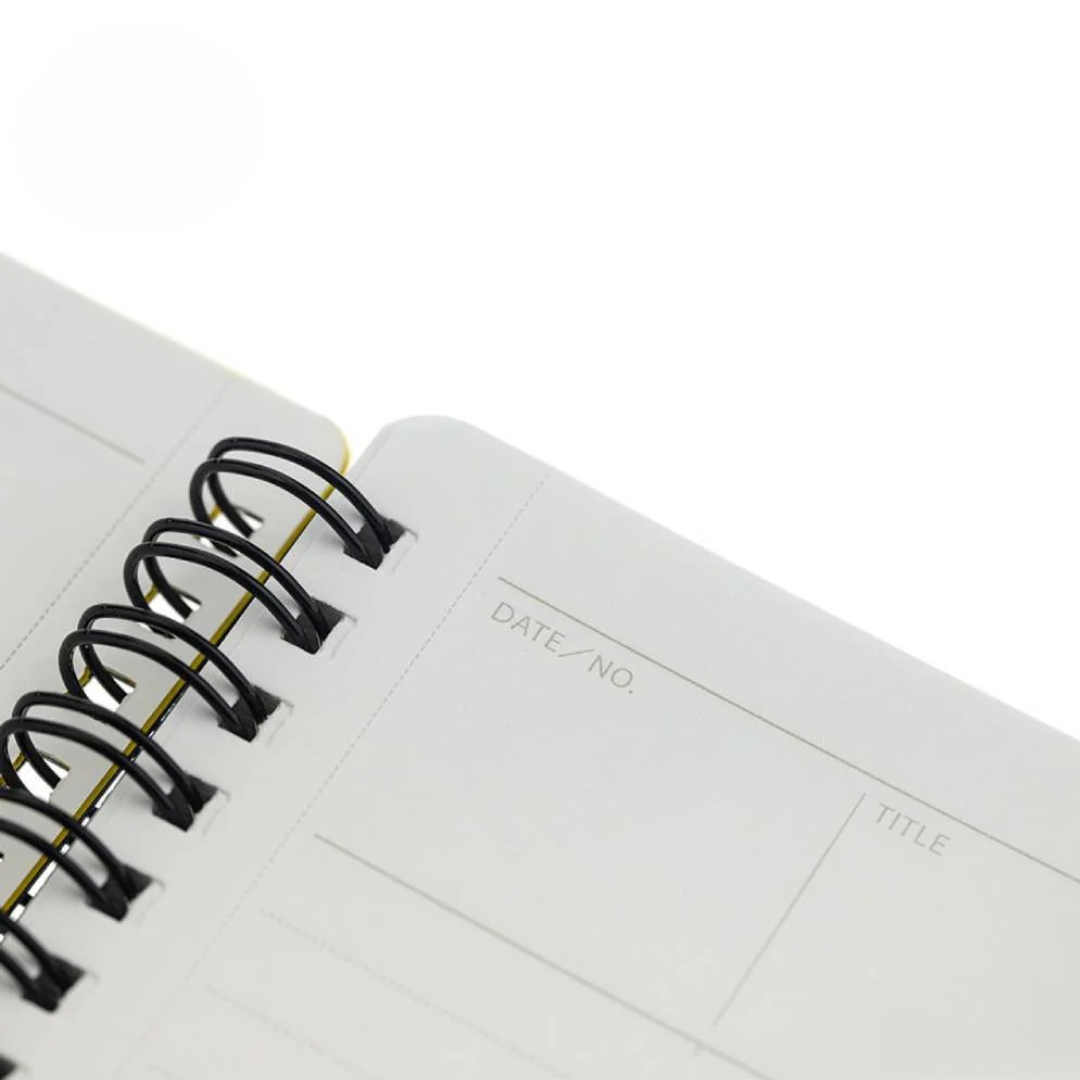 Maruman Mnemosyne B5 Notebook in Lined (Black) — Maruman notes/memos — premium stationery and lifestyle, at Cityluxe Singapore