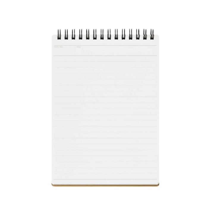 Maruman Mnemosyne B6 Twin Ring Memo Pad in Lined (Black) — Maruman notes/memos — premium stationery and lifestyle, at Cityluxe Singapore