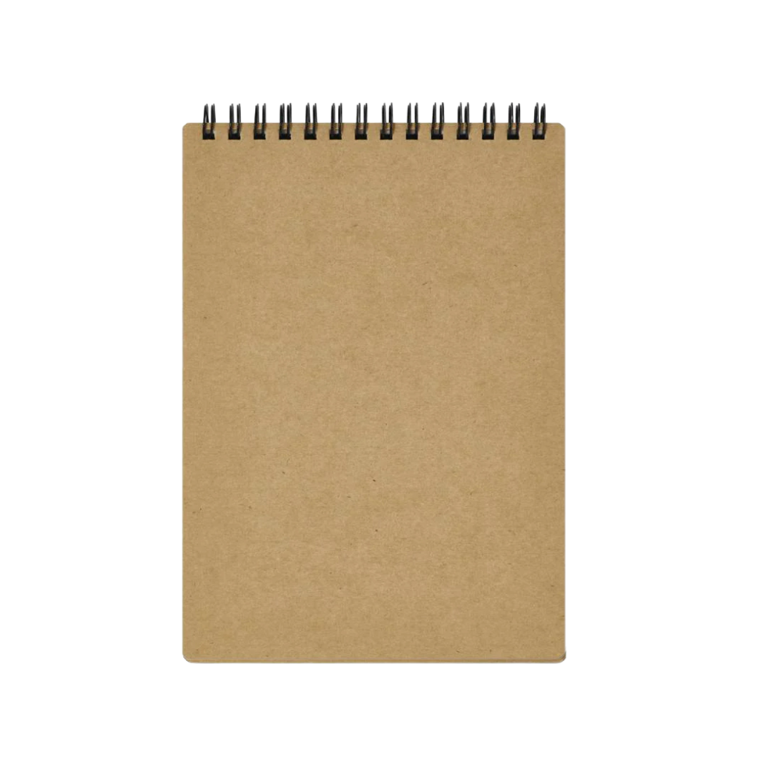 Maruman Mnemosyne B6 Twin Ring Memo Pad in Lined (Black) — Maruman notes/memos — premium stationery and lifestyle, at Cityluxe Singapore