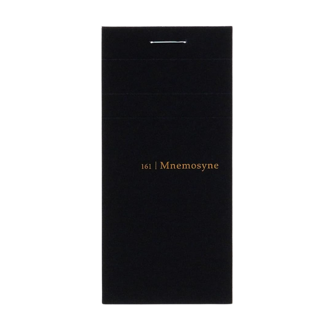 Maruman Mnemosyne Modified A8 Memo Pad in Graph (Black) — Maruman notes/memos — premium stationery and lifestyle, at Cityluxe Singapore