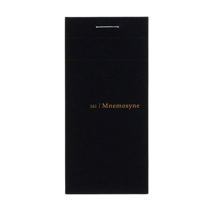 Maruman Mnemosyne Modified A8 Memo Pad in Graph (Black) — Maruman notes/memos — premium stationery and lifestyle, at Cityluxe Singapore