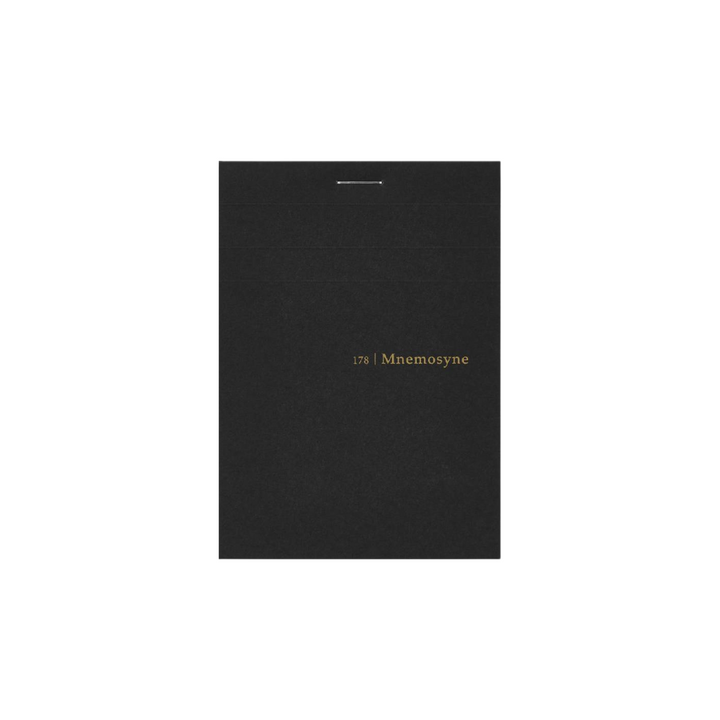 Maruman Mnemosyne Modified B7 Memo Pad in Graph (Black) — Maruman notes/memos — premium stationery and lifestyle, at Cityluxe Singapore