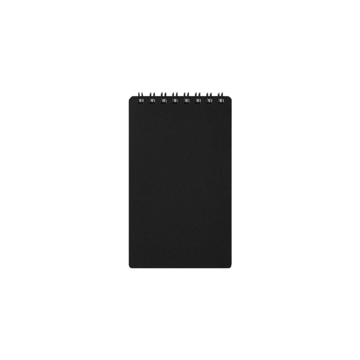Maruman Mnemosyne Modified B7 Twin Ring Memo Pad in Lined (Black) — Maruman notes/memos — premium stationery and lifestyle, at Cityluxe Singapore
