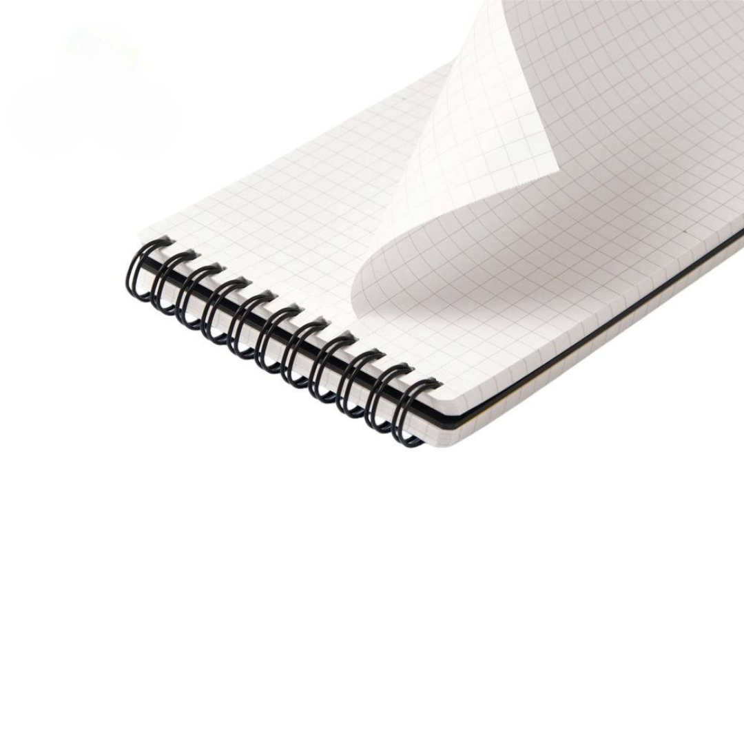 Maruman Mnemosyne Notebook in Horizontal (Black) — Maruman notes/memos — premium stationery and lifestyle, at Cityluxe Singapore