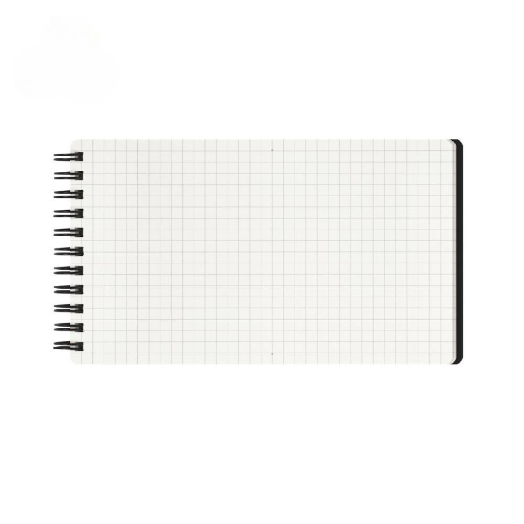 Maruman Mnemosyne Notebook in Horizontal (Black) — Maruman notes/memos — premium stationery and lifestyle, at Cityluxe Singapore