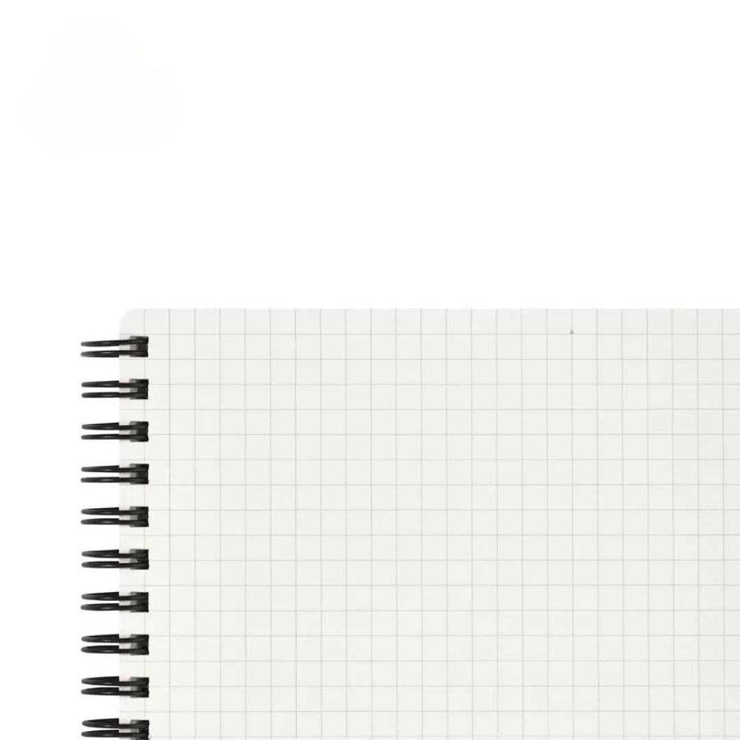 Maruman Mnemosyne Notebook in Horizontal (Black) — Maruman notes/memos — premium stationery and lifestyle, at Cityluxe Singapore