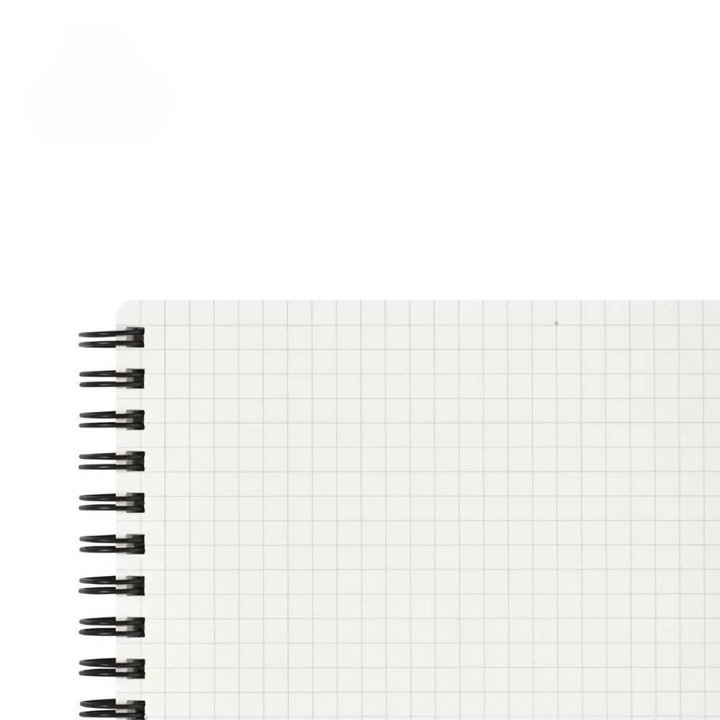 Maruman Mnemosyne Notebook in Horizontal (Black) — Maruman notes/memos — premium stationery and lifestyle, at Cityluxe Singapore