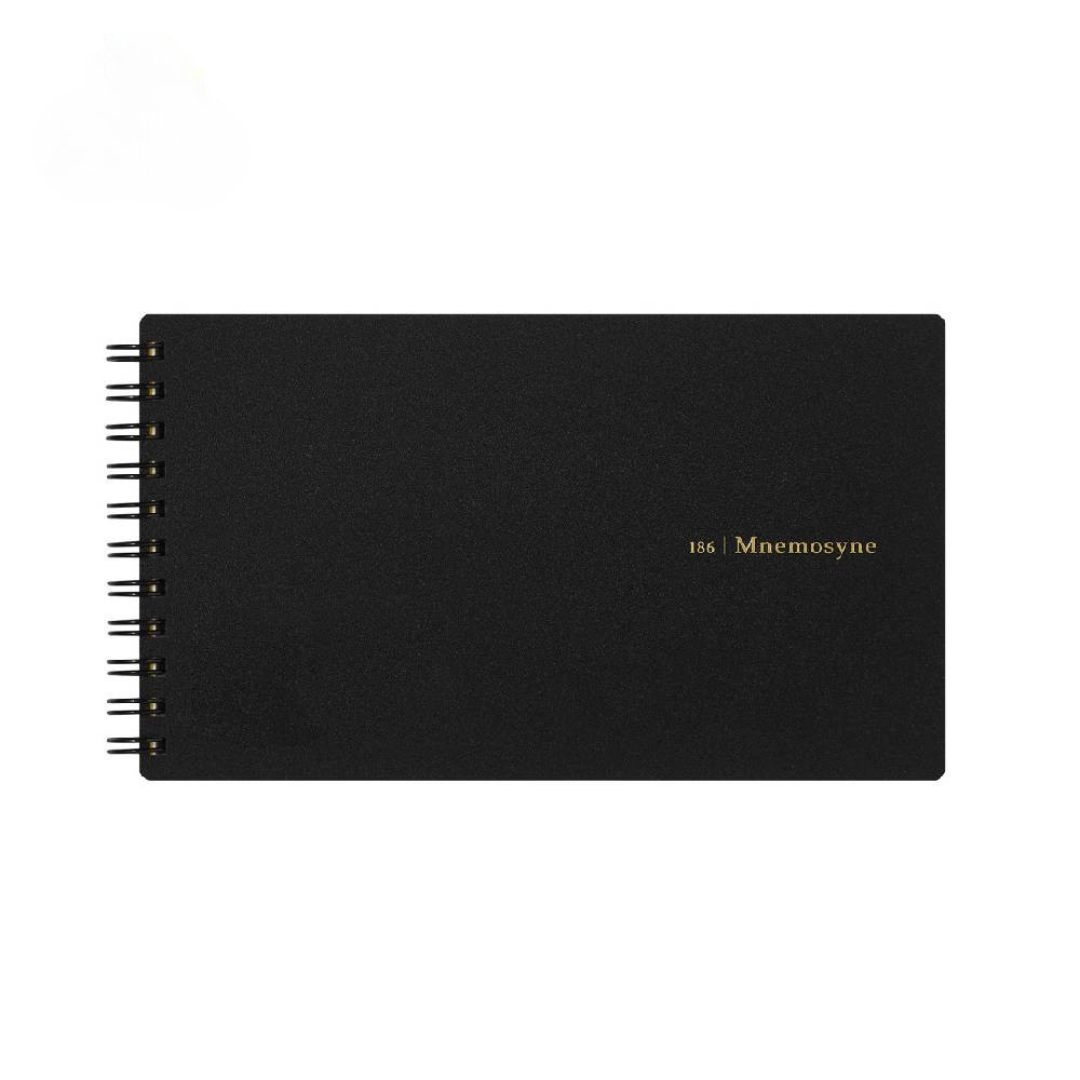 Maruman Mnemosyne Notebook in Horizontal (Black) — Maruman notes/memos — premium stationery and lifestyle, at Cityluxe Singapore