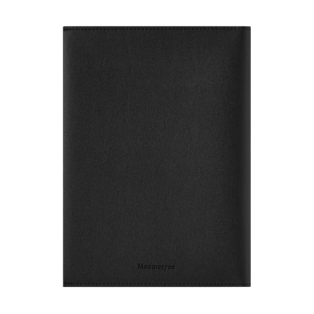 Maruman Mnemosyne Notepad Holder with A5 Ruled Notepad (Black) — Maruman notes/memos — premium stationery and lifestyle, at Cityluxe Singapore