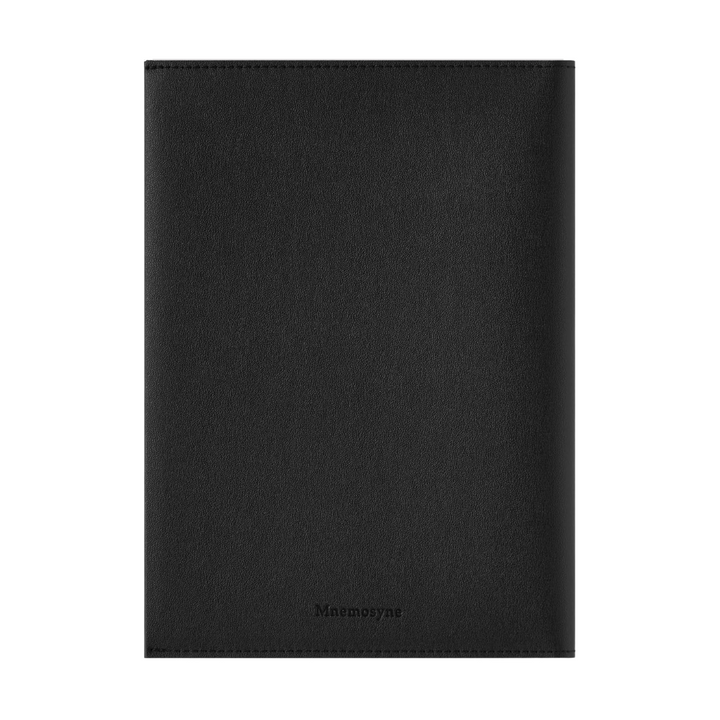 Maruman Mnemosyne Notepad Holder with A5 Ruled Notepad (Black) — Maruman notes/memos — premium stationery and lifestyle, at Cityluxe Singapore