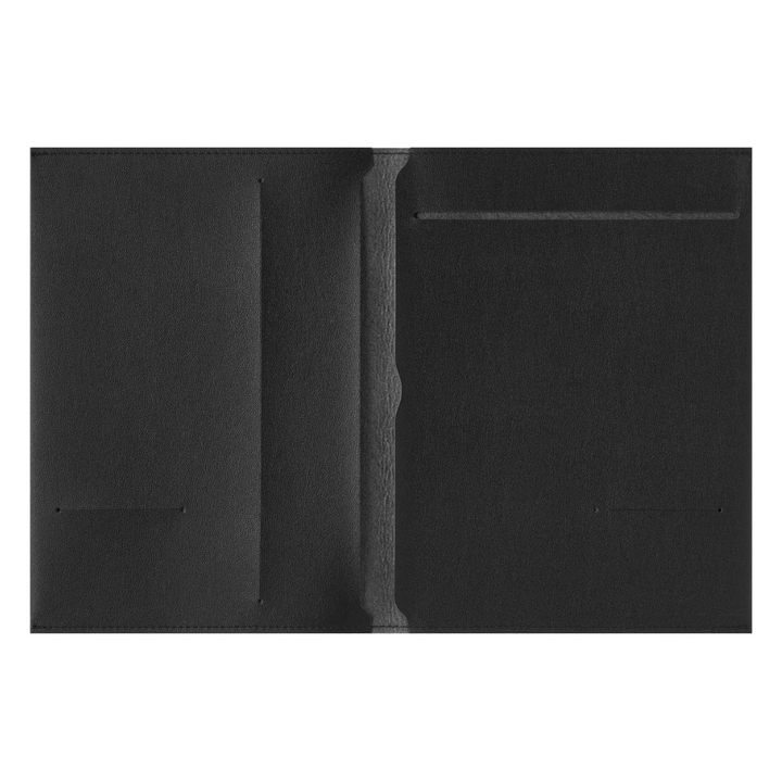 Maruman Mnemosyne Notepad Holder with A5 Ruled Notepad (Black) — Maruman notes/memos — premium stationery and lifestyle, at Cityluxe Singapore