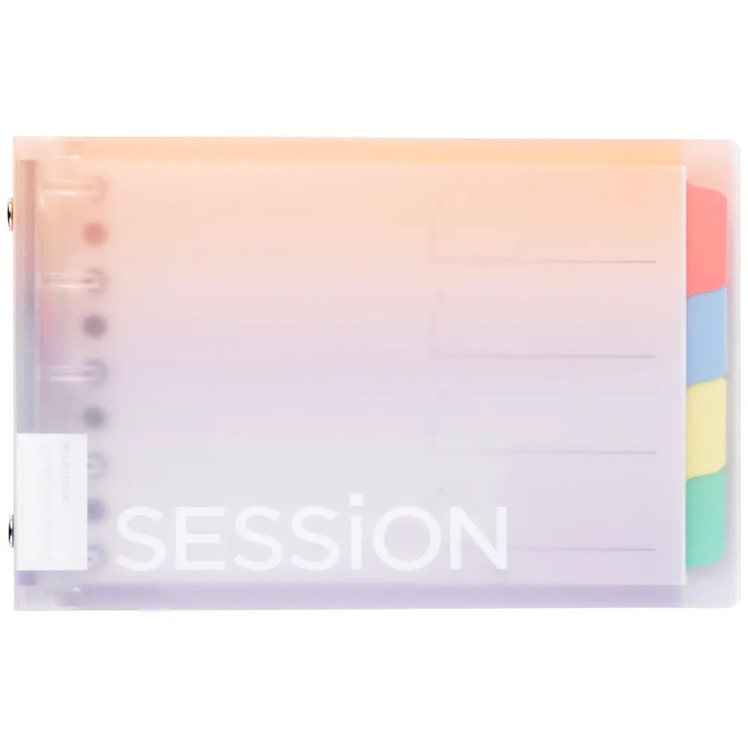 Maruman Mini size Binder SESSiON MINI Dusk — Maruman binder — premium stationery and lifestyle, at Cityluxe Singapore