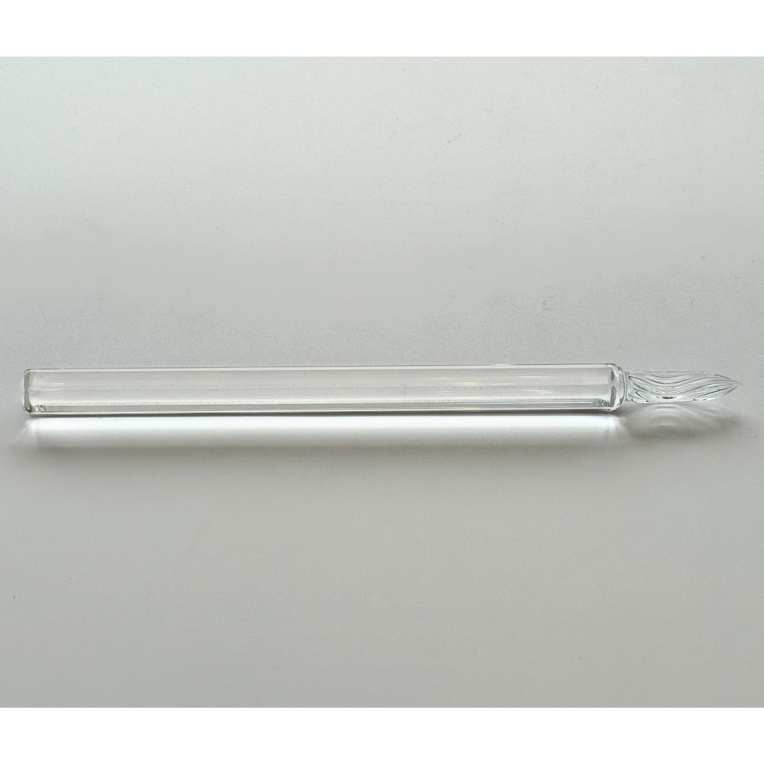 Matsubokkuri Tsubutsubu Glass Fountain Pen - Clear