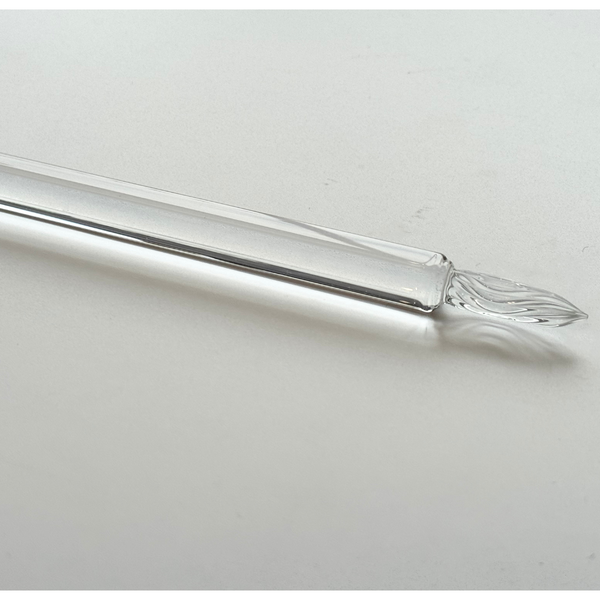 将图片加载到图库查看器，Matsubokkuri Tsubutsubu Glass Fountain Pen - Clear [Pre-Order]
