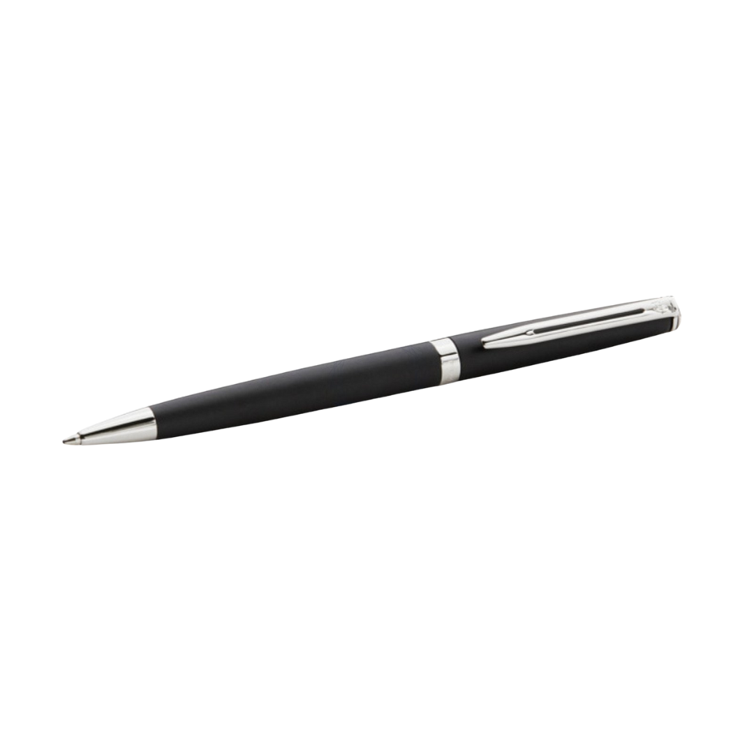 Waterman Hemisphere Ballpoint Pen - Matte Black with Chrome Trim