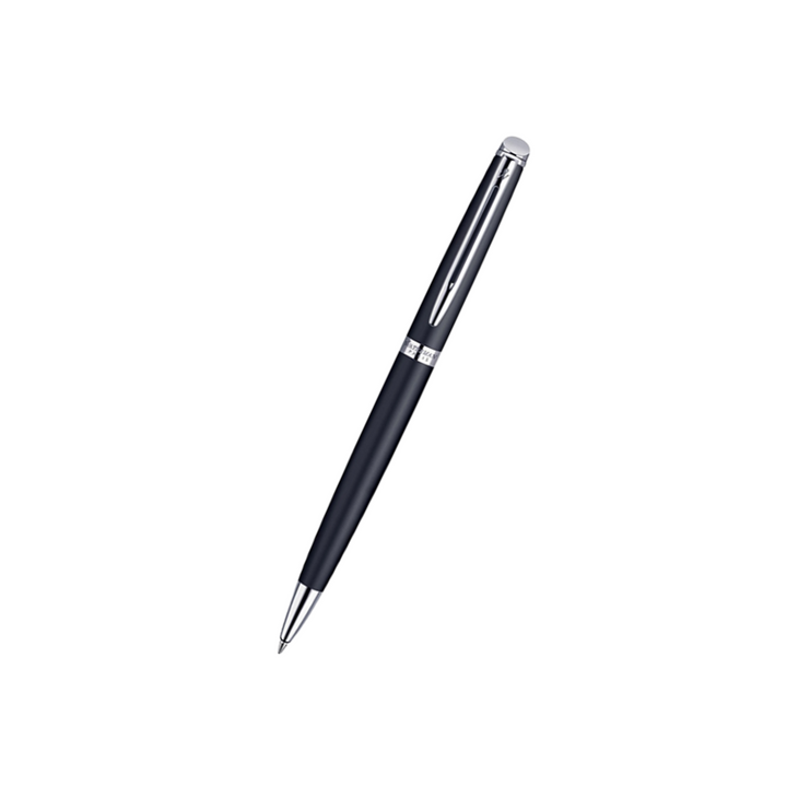 Waterman Hemisphere Ballpoint Pen - Matte Black with Chrome Trim