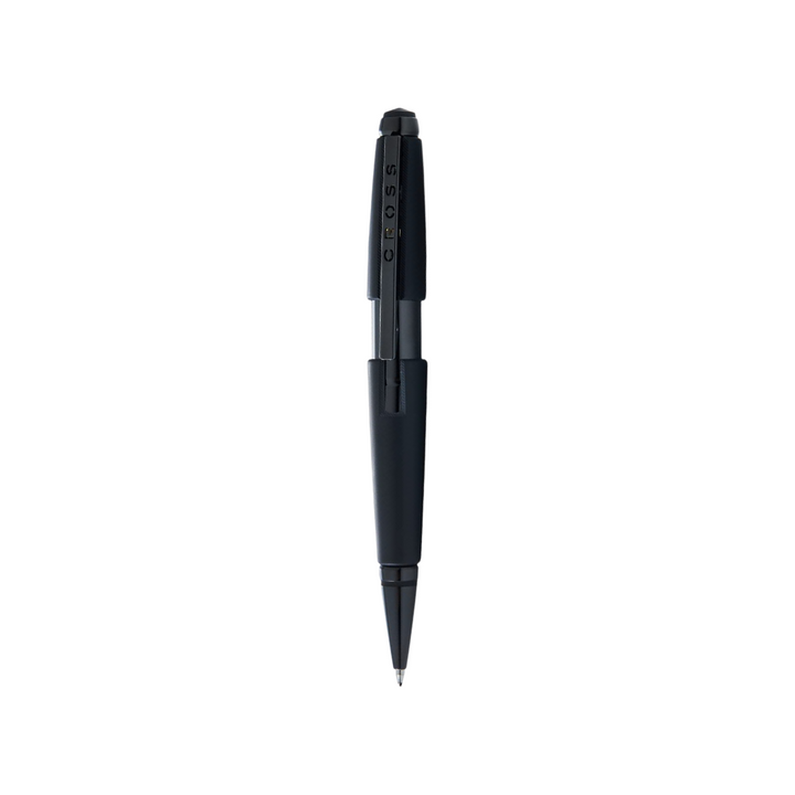 Cross Edge Gel Rollerball Pen in Matte Black Lacquer — Cross rollerball pen — fluid gel ink writing instrument, at Cityluxe Singapore