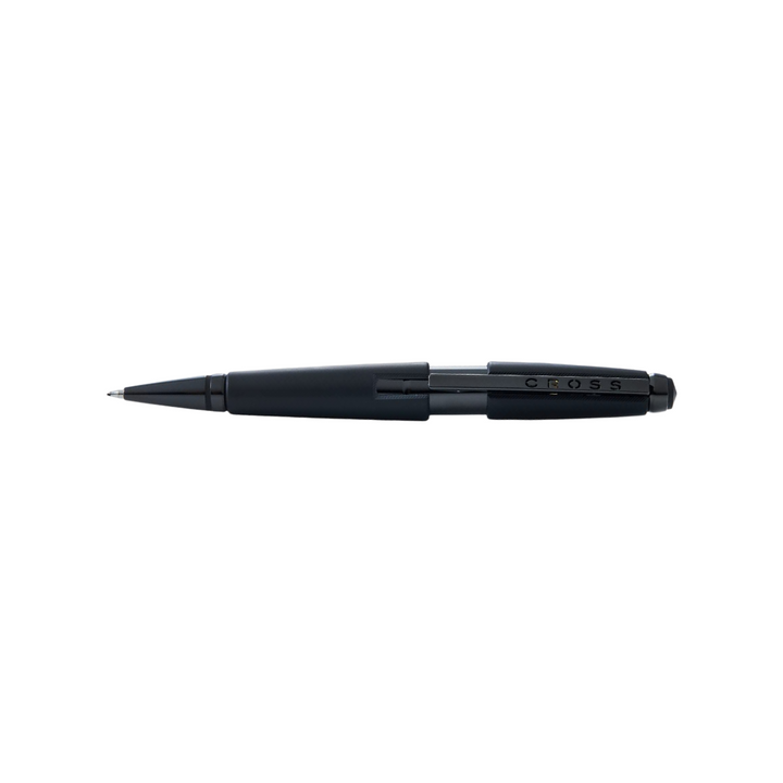 Cross Edge Gel Rollerball Pen in Matte Black Lacquer — Cross rollerball pen — fluid gel ink writing instrument, at Cityluxe Singapore