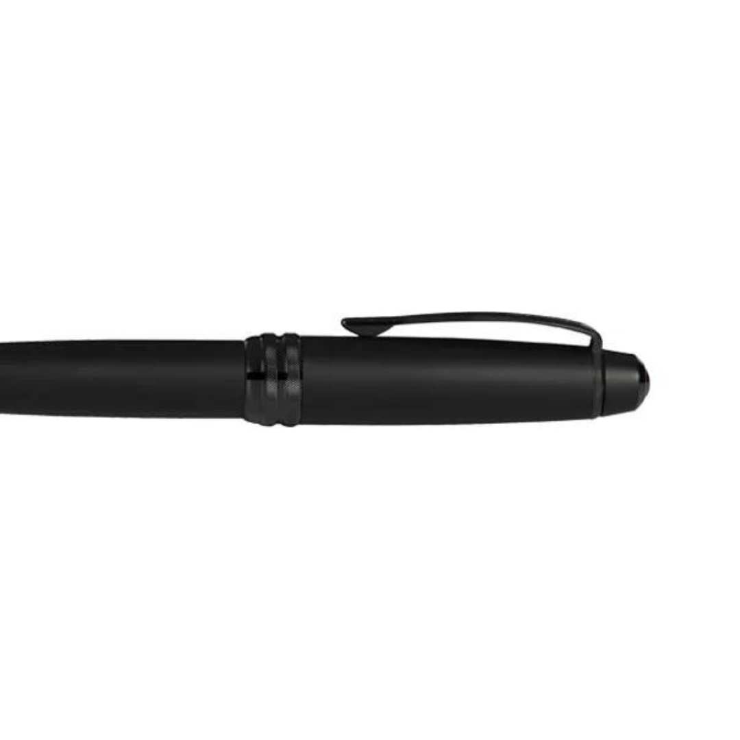 Cross Bailey Rollerball Pen in Matte Black — Cross rollerball pen — fluid gel ink writing instrument, at Cityluxe Singapore