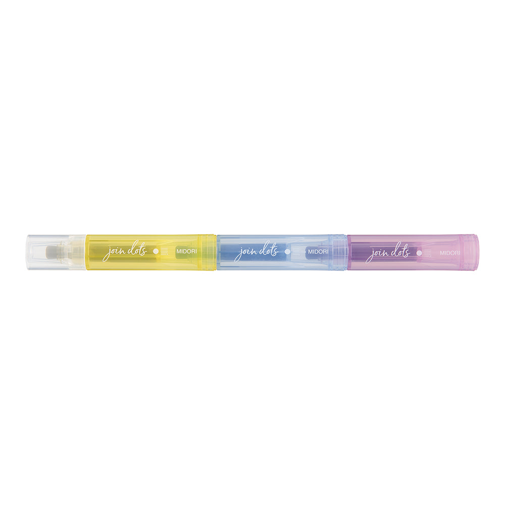 Midori Join Dots Connecting Pen in Pastel — Midori connecting pen — premium stationery and lifestyle, at Cityluxe Singapore