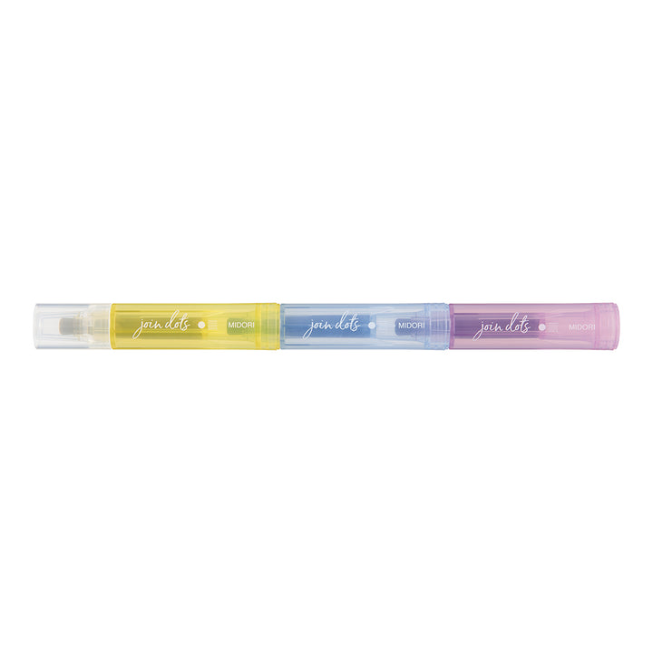 Midori Join Dots Connecting Pen in Pastel — Midori connecting pen — premium stationery and lifestyle, at Cityluxe Singapore