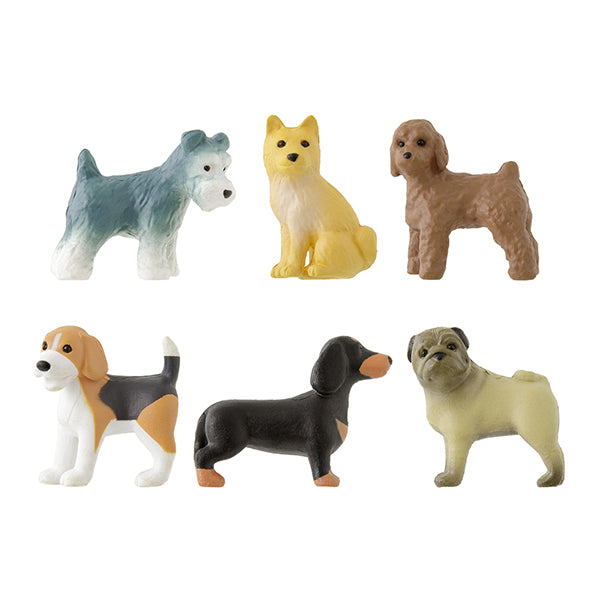 Midori Miniature Magnet - Dog C (Set of 6)