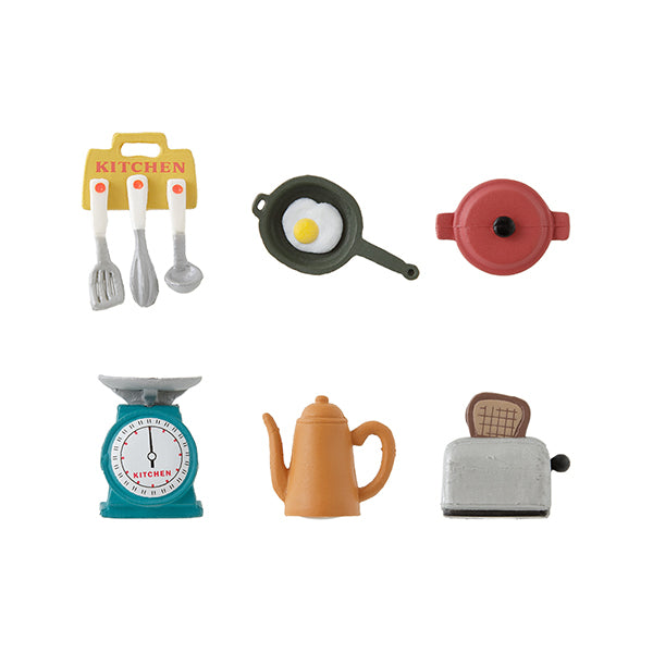 Midori Miniature Magnet in Kitchen C (Set of 6) — Midori magnet — premium stationery and lifestyle, at Cityluxe Singapore