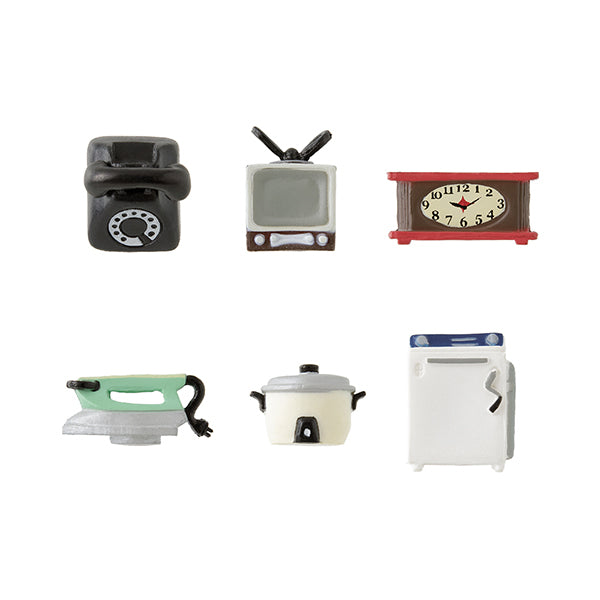 将图片加载到图库查看器，Midori Miniature Magnet - Retro Appliances B (Set of 6)
