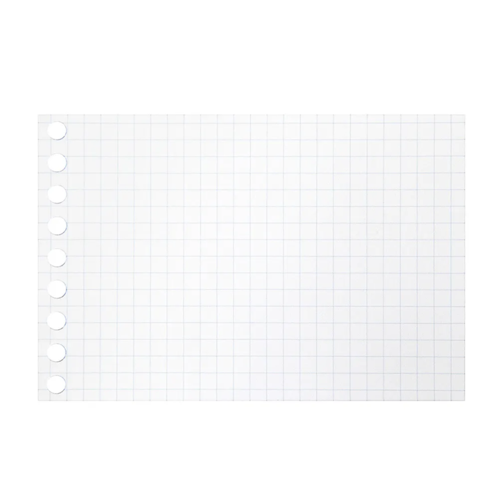 Maruman Mini size Loose Leaf 5mm Graph — detail view