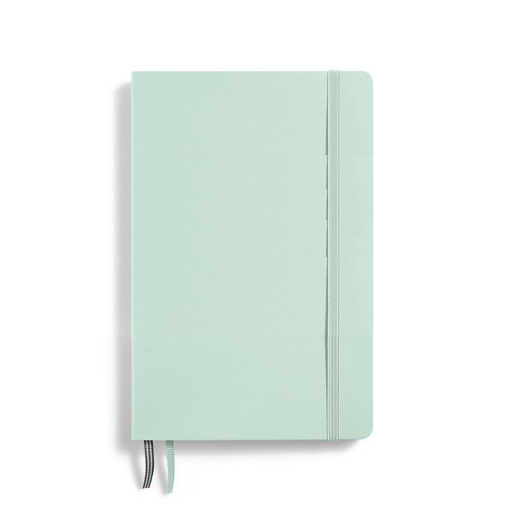 Leuchtturm1917 B6+ Softcover Paperback Notebook in Plain / Mint Green — Leuchtturm1917 notebook — quality writing journal with premium paper, at Cityluxe Singapore stationery store
